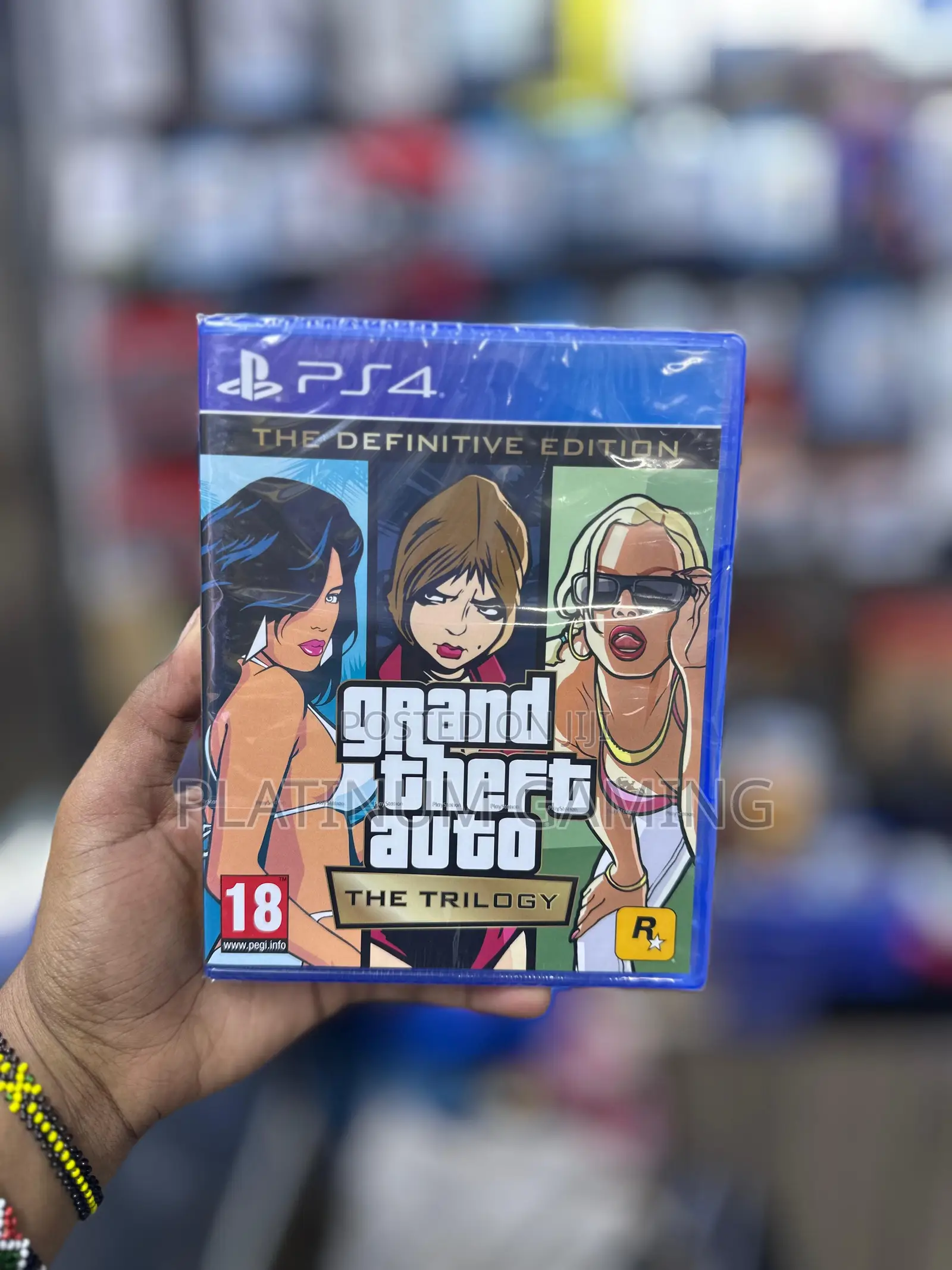 GTA the Trilogy Definitive Edition Ps4– GTA 3, Vice City San Andreas