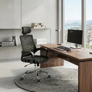 Office Chairs; Fixed Fabricated Office Modern Headrest Chairs