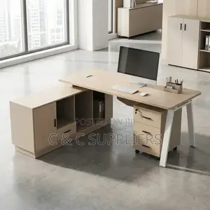 Imported C C Executive Desk With Extension