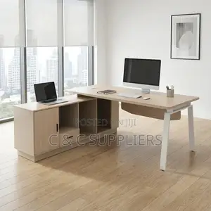 Imported C C Executive Desk With Extension