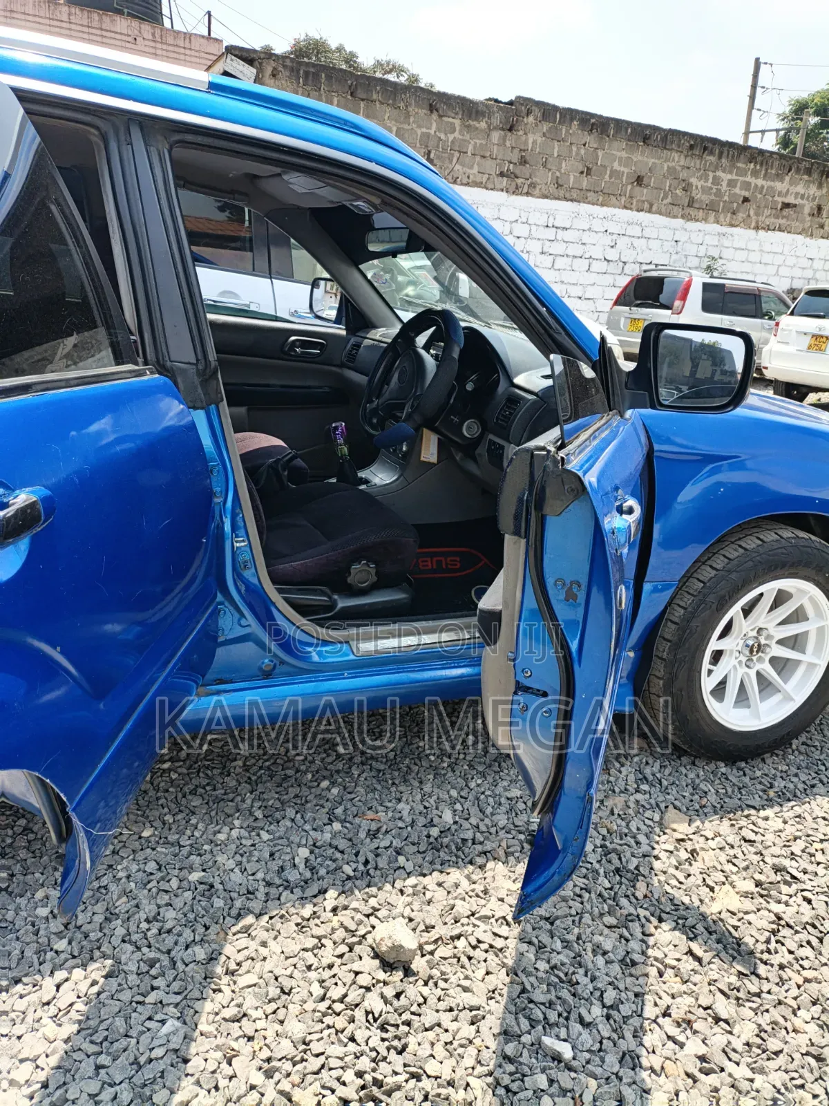 Subaru Forester 2007 Blue