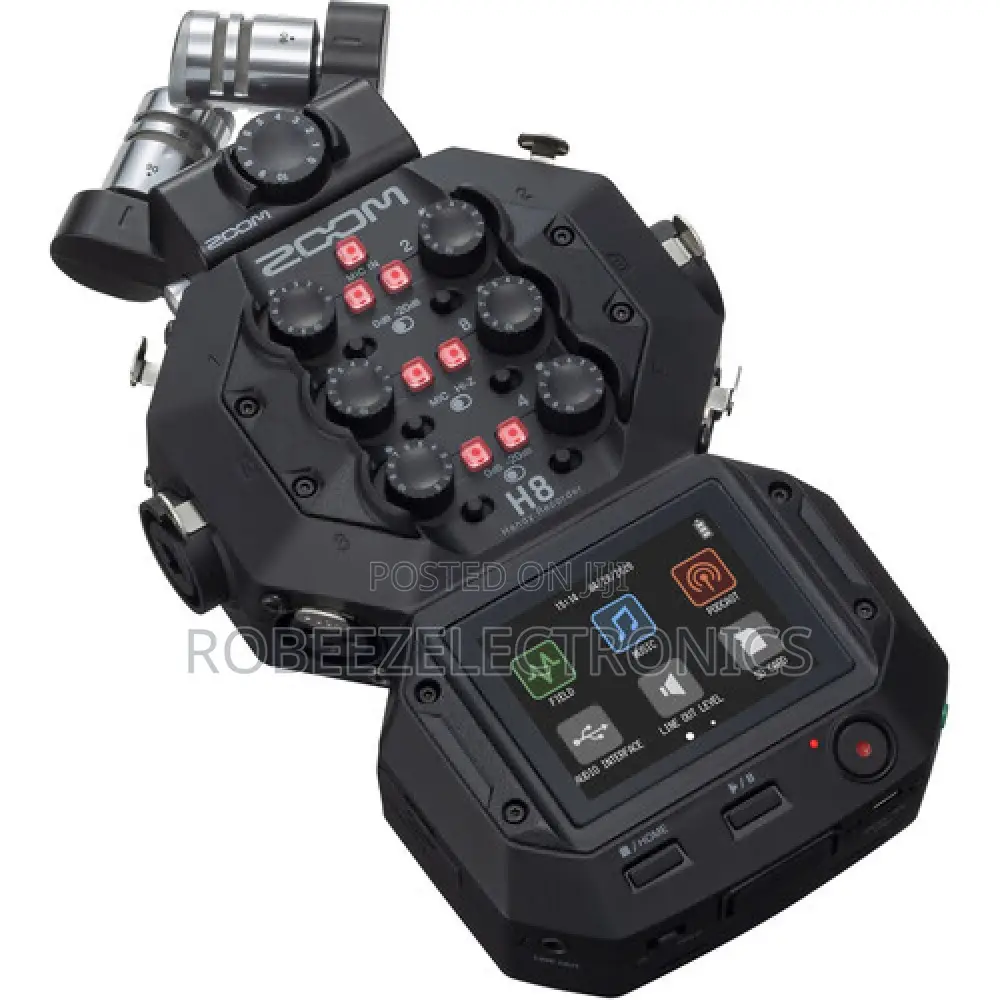 Zoom H8 8-Input Handy Audio Recorder