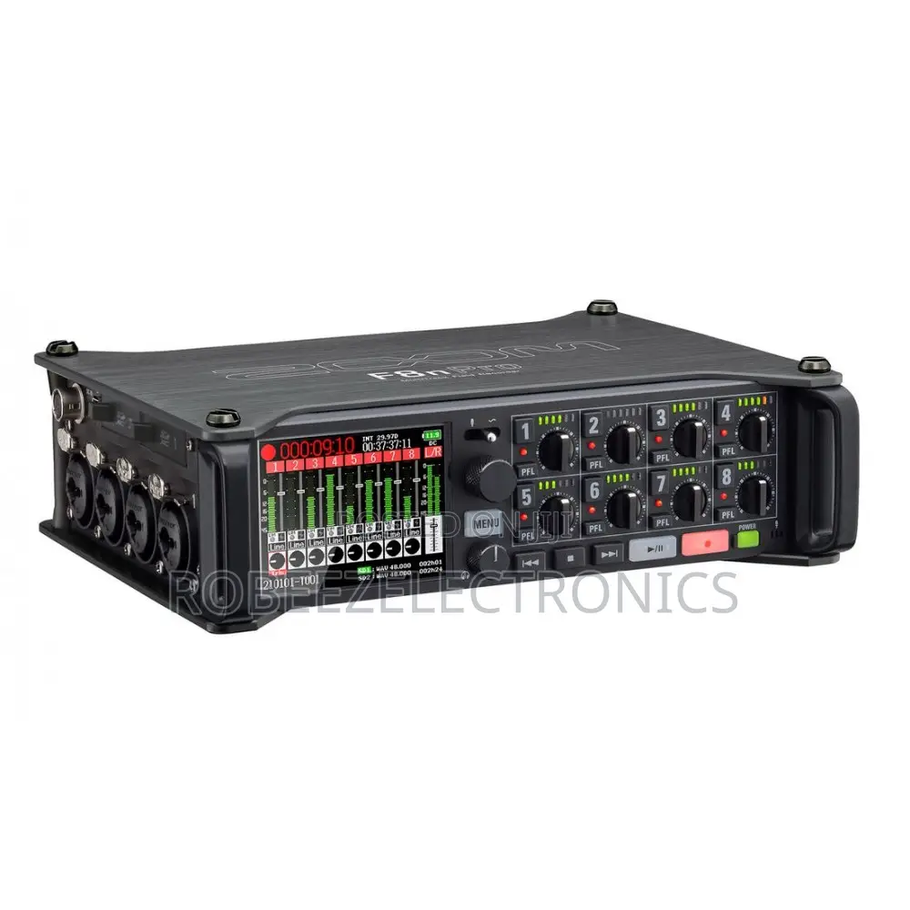 Zoom F8n Pro 8-Input / 10-Track Multitrack Field Recorder