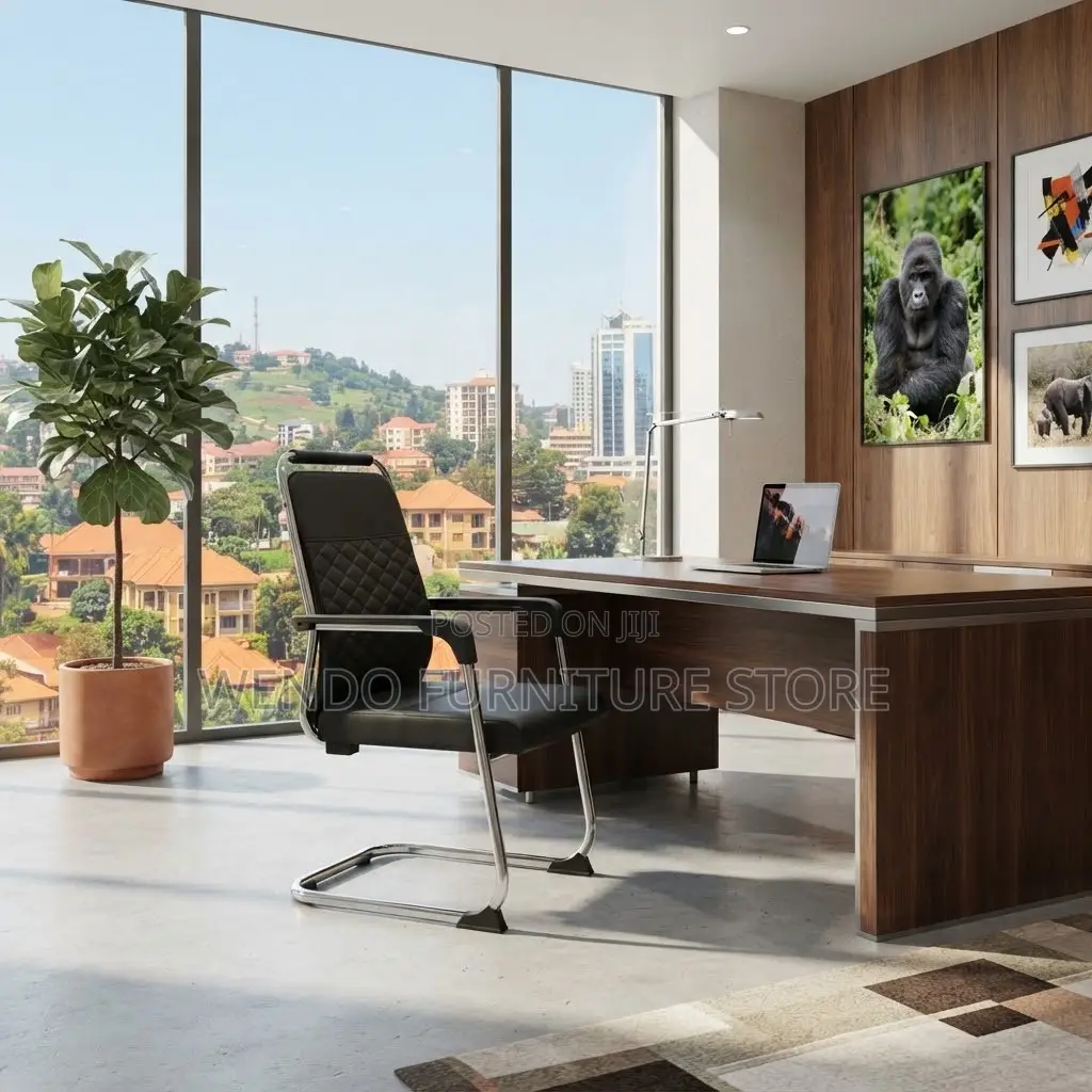 Office Chairs; Leather Visitors Executive Modern Reception Chairs