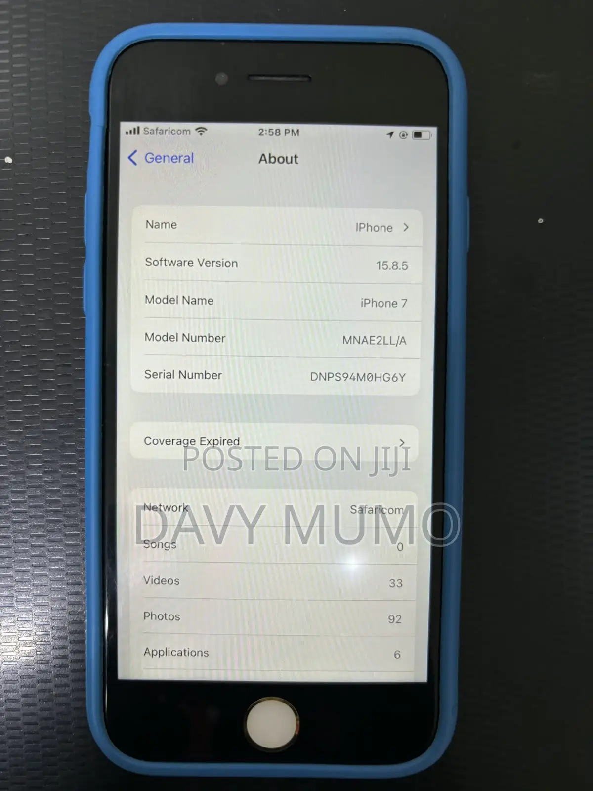 Apple iPhone 7 32 GB Black