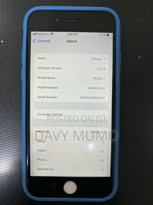 Apple iPhone 7 32 GB Black - thumbnail 3