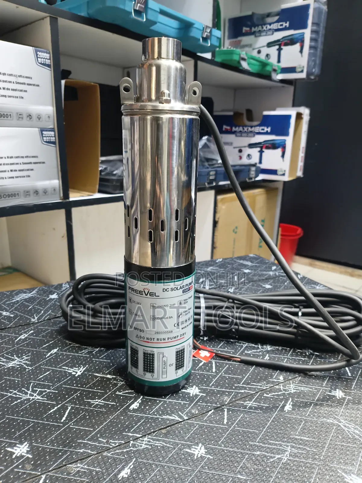 Freevel DC Solar Submersible Water Pump