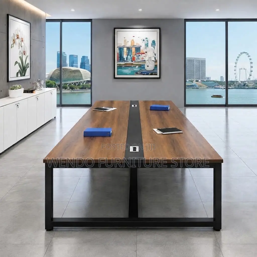 Boardroom Table; 240CM Modern Long Office Events Boardroom Table