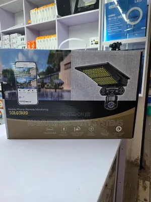 Solguard Street Light With 4 G Camera