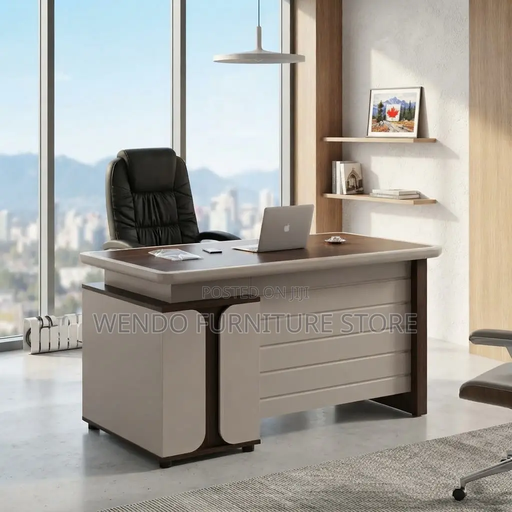 Office Desk; Offices Urban 1400MM Executive Gold Desk