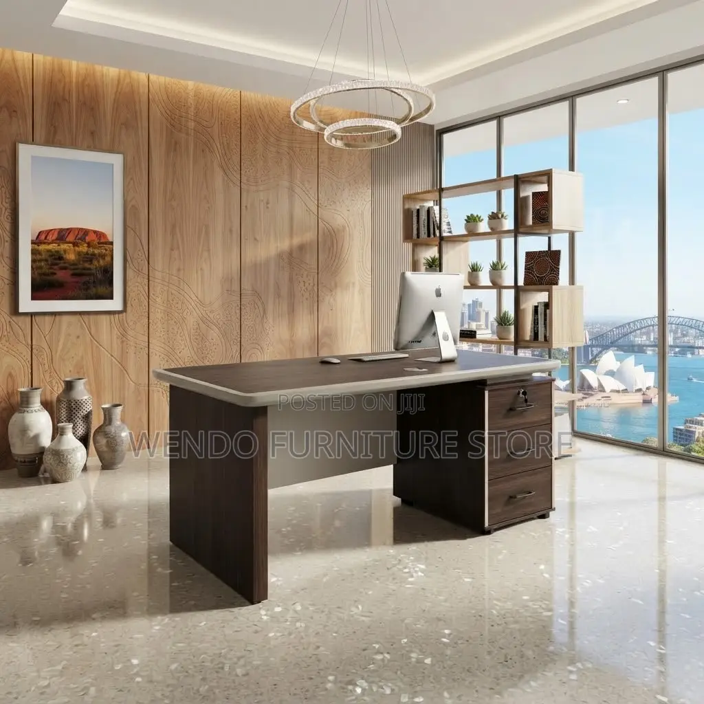Office Desk; Offices Urban 1400MM Executive Gold Desk