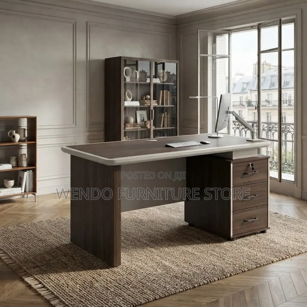 Office Desk; Offices Urban 1400MM Executive Gold Desk