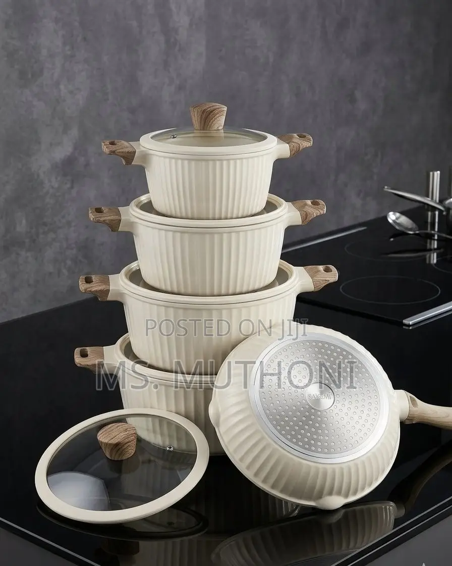 10-Piece Premium Uakeen Non-Stick Cookware Set (VK 49)!