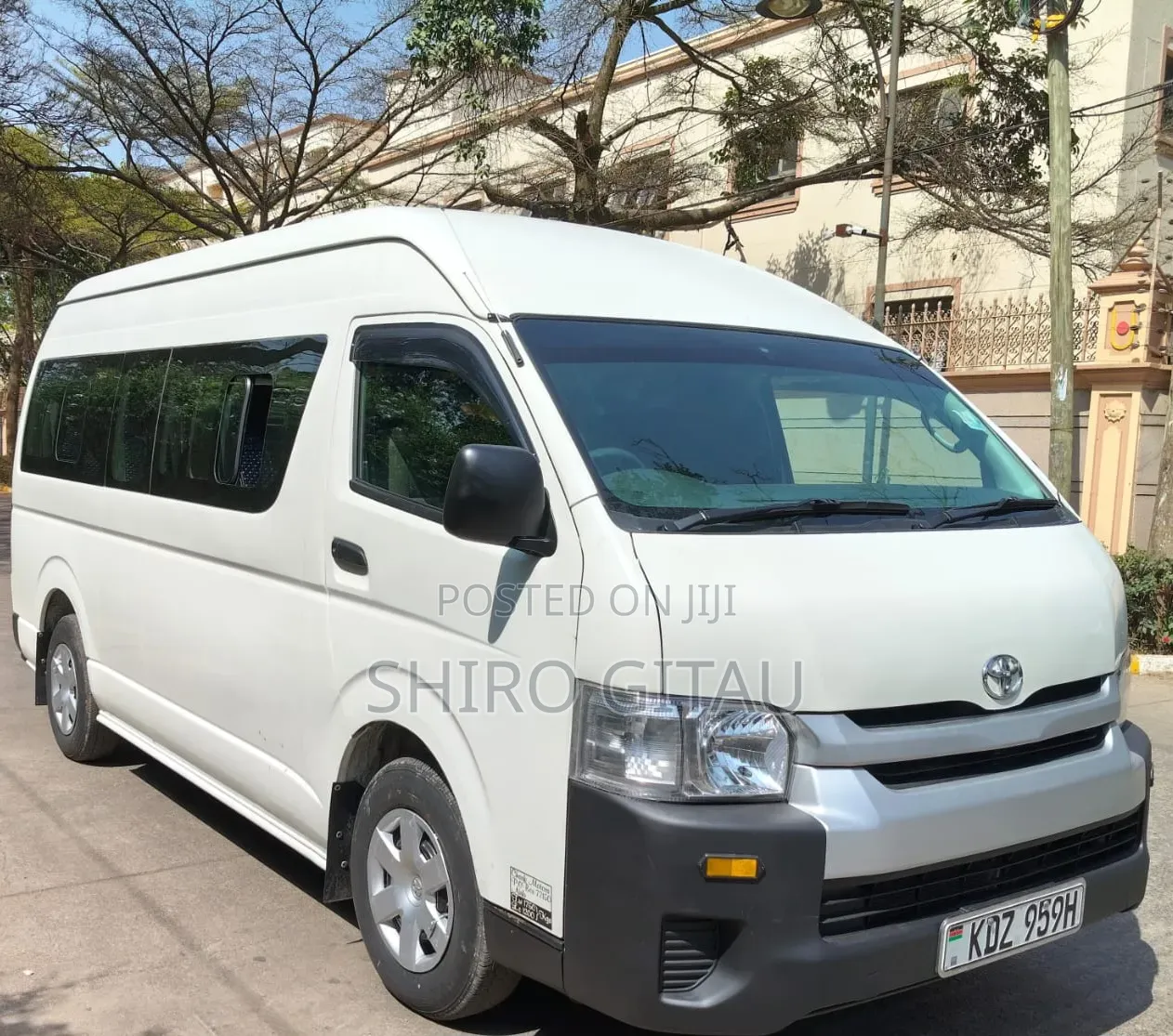 Toyota HiAce 2024 White