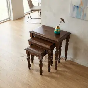 Wooden Nesting Tables Set