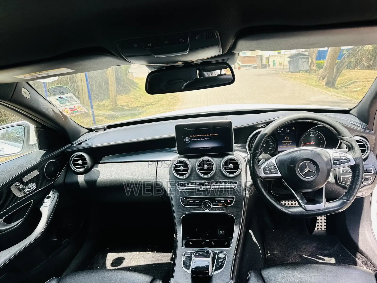 Mercedes-Benz C180 2015 White