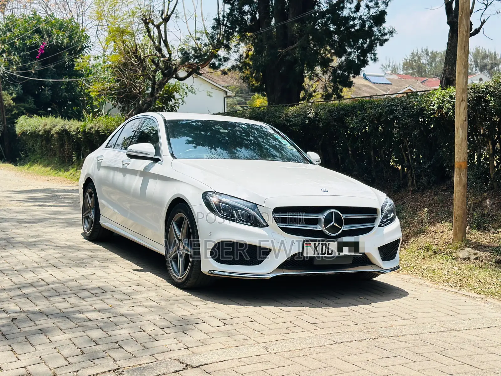 Mercedes-Benz C180 2015 White