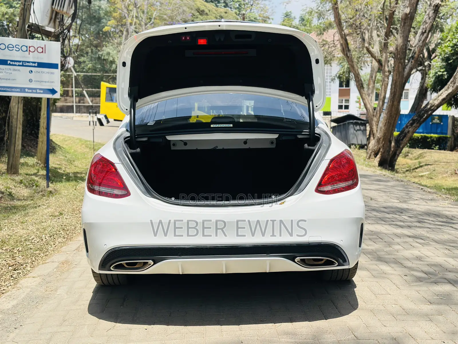 Mercedes-Benz C180 2015 White