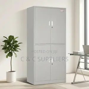 4-Door Steel File Cabinet.