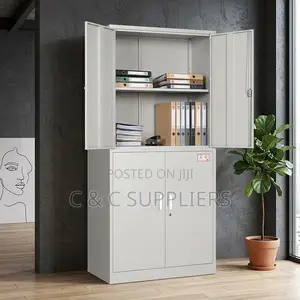 4-Door Steel File Cabinet.