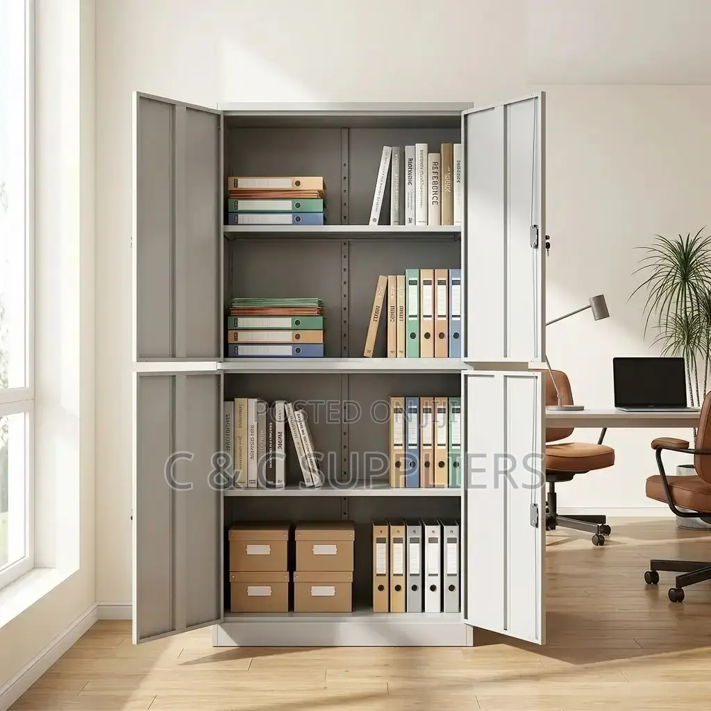 4-Door Steel File Cabinet.