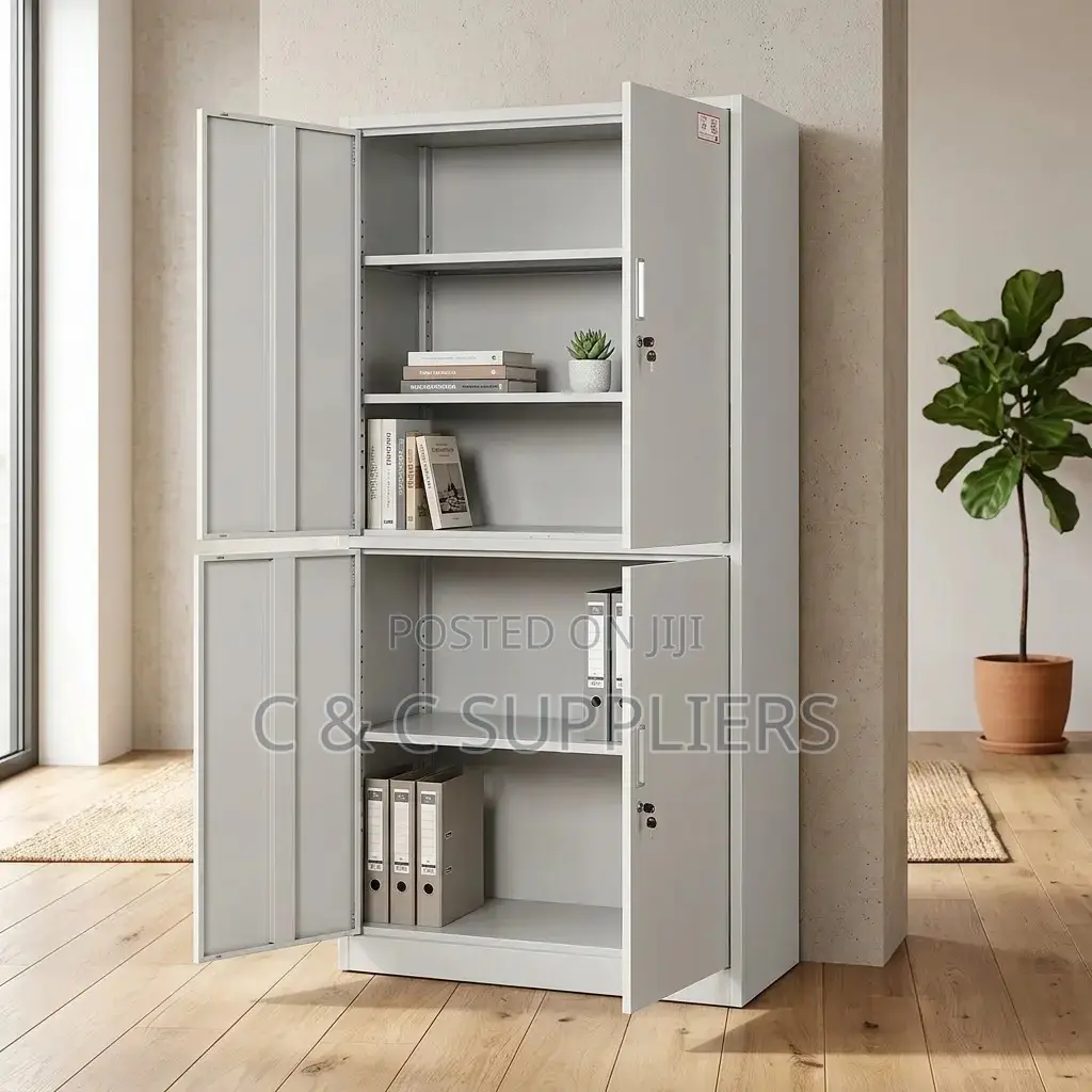 4-Door Steel File Cabinet.