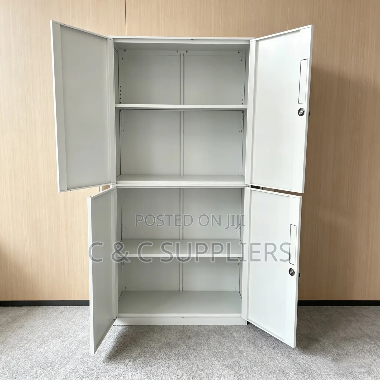 4-Door Steel File Cabinet.