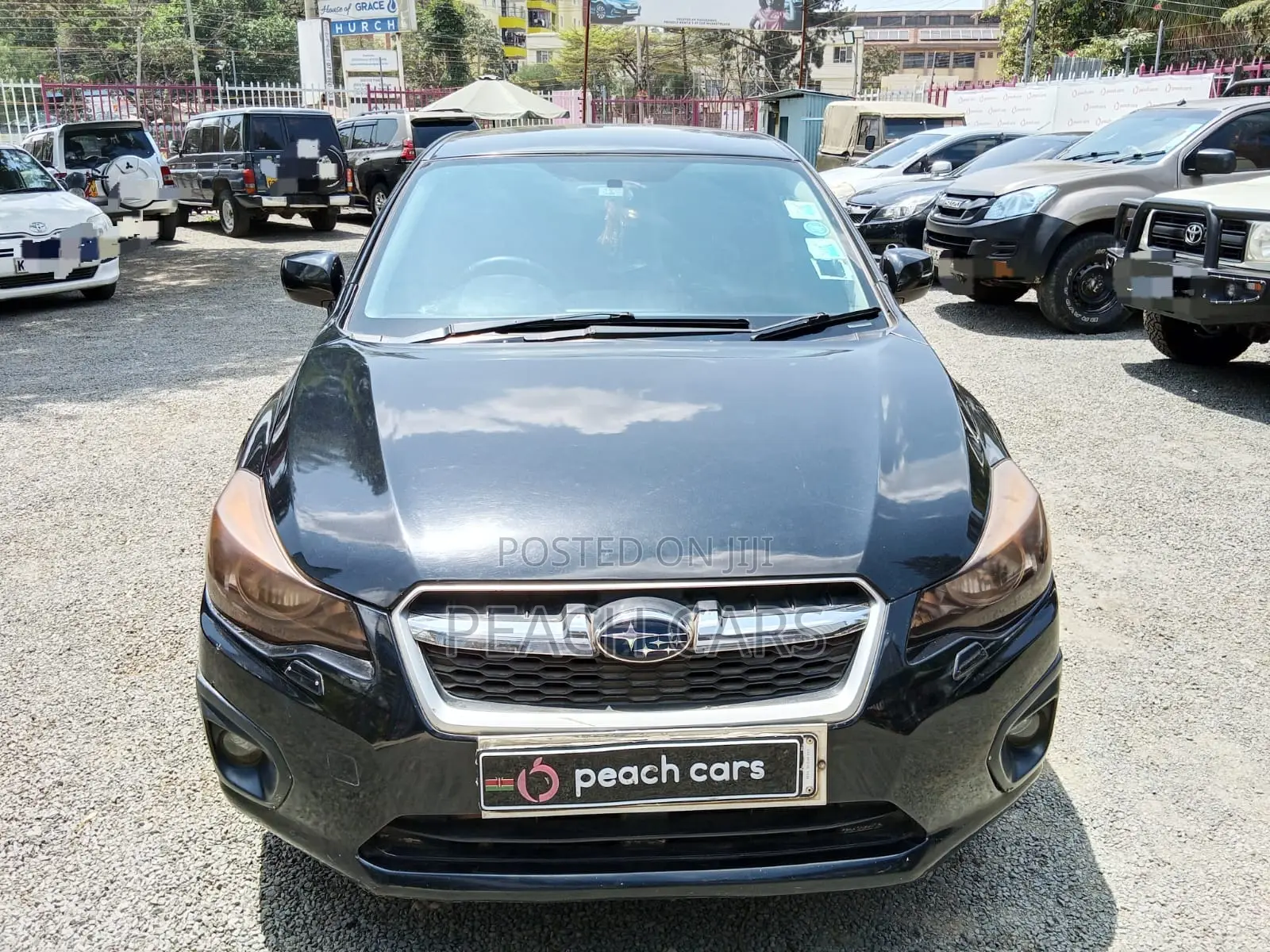 Subaru Impreza 2012 Black