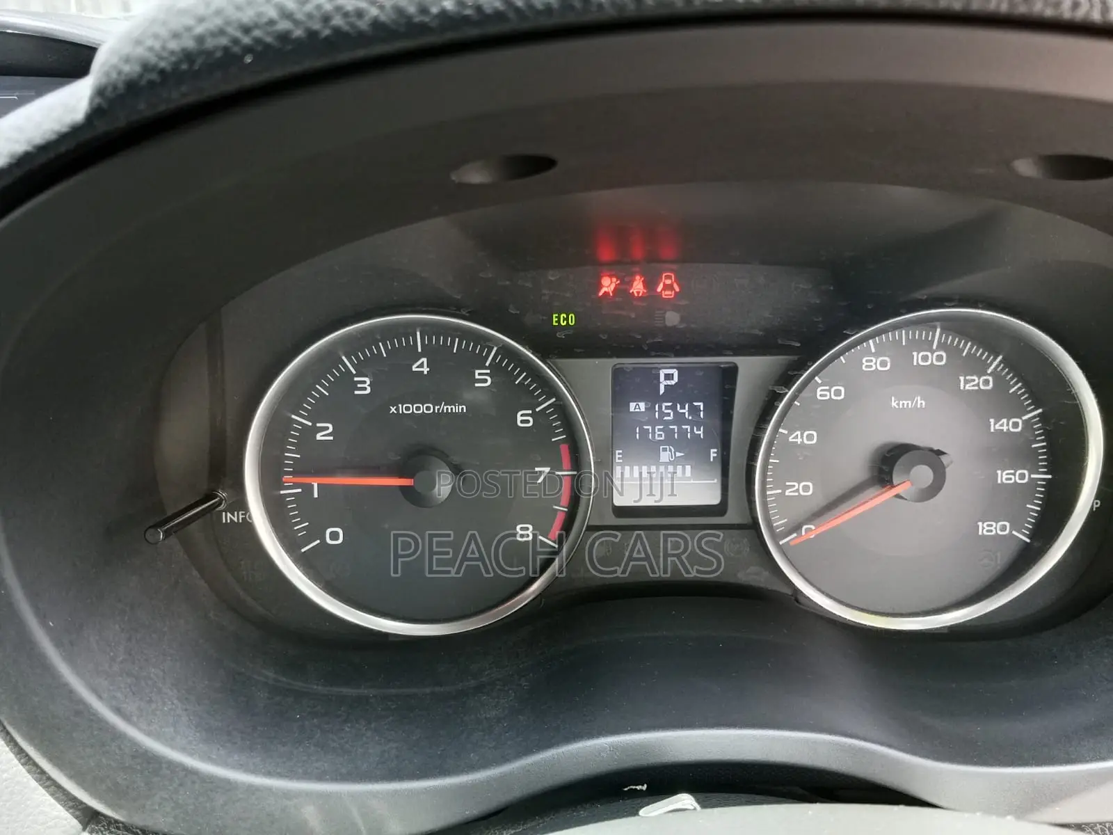 Subaru Impreza 2012 Black