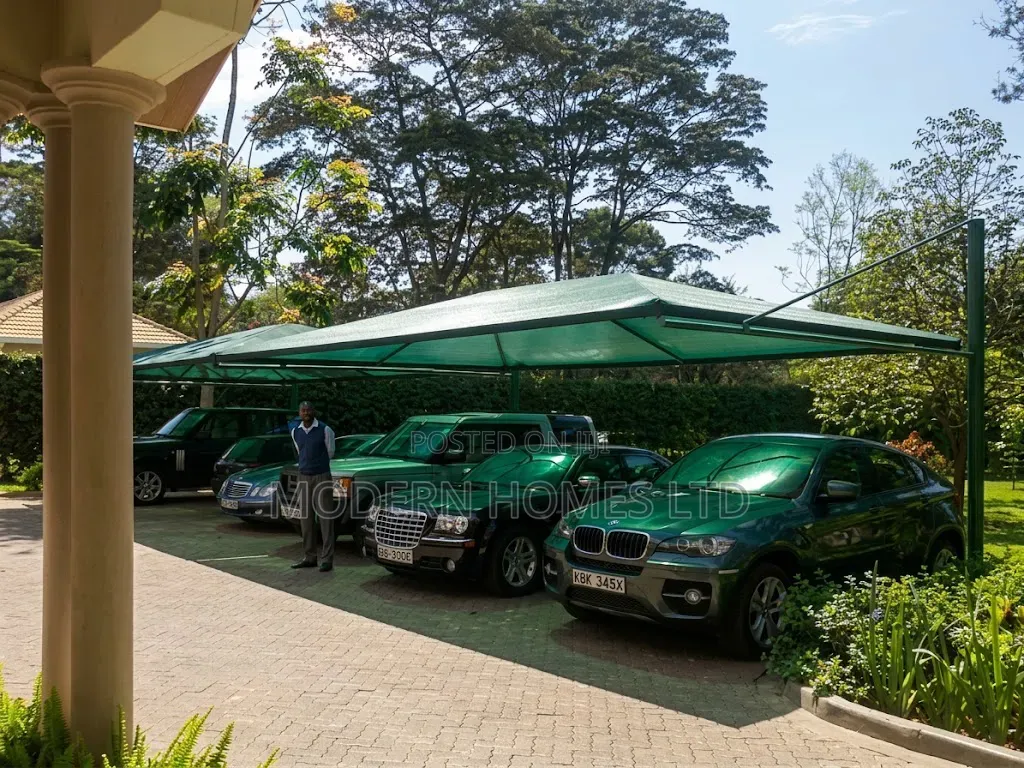 Car Shade Installation Kenya | Durable Custom Carports Parking Shade