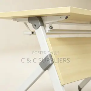 Foldable Brown Study Table-1200mm