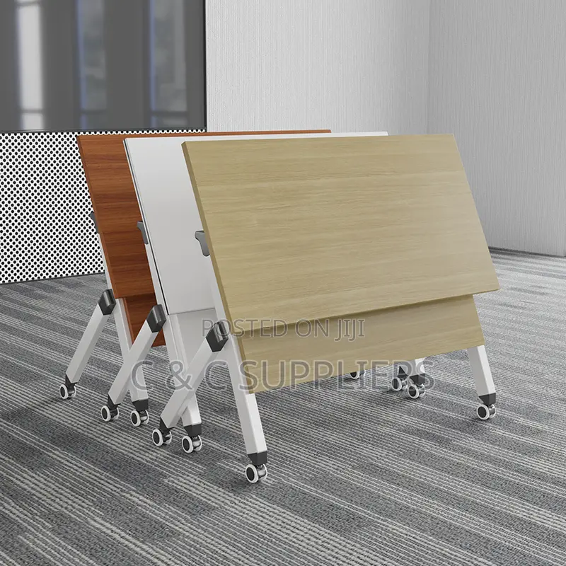 Foldable Brown Study Table-1200mm