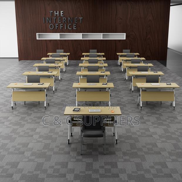 Foldable Brown Study Table-1200mm - thumbnail 12