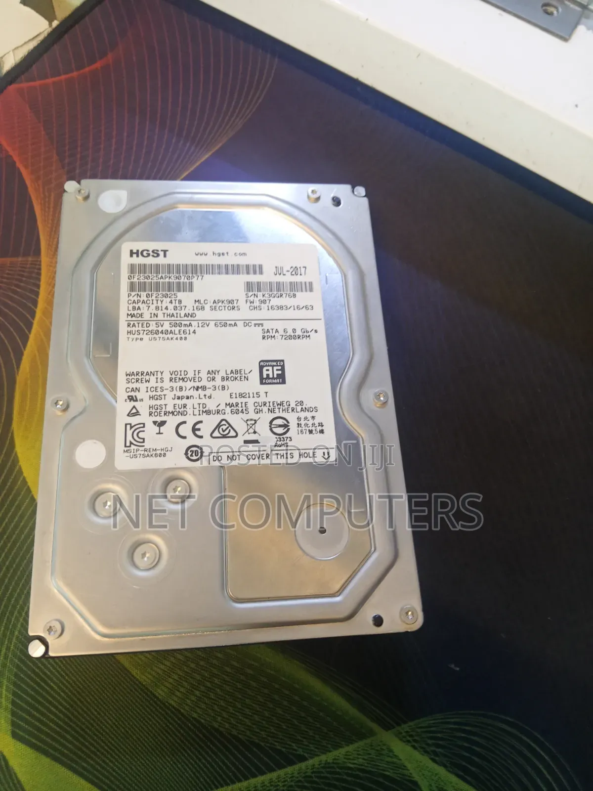 4tb HGST Hard Disk