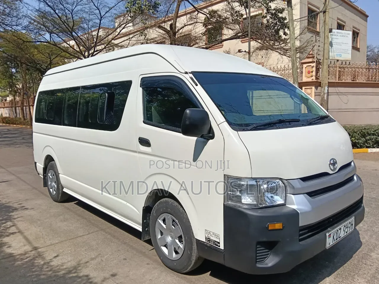 Toyota HiAce 2024 White