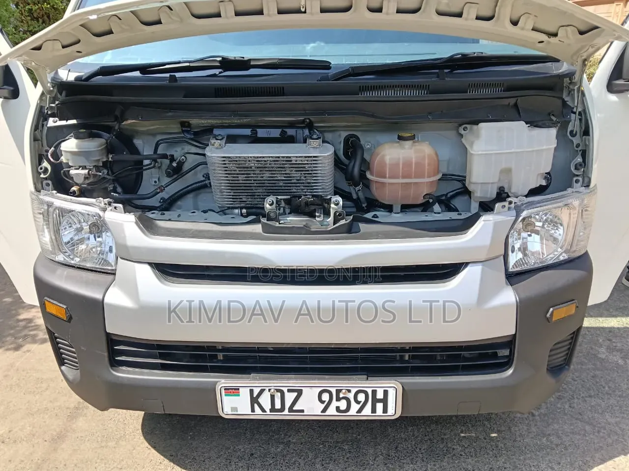 Toyota HiAce 2024 White