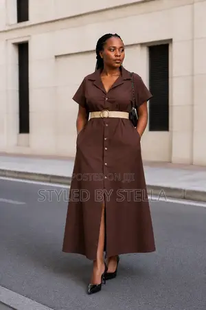Linen Maxi Dress