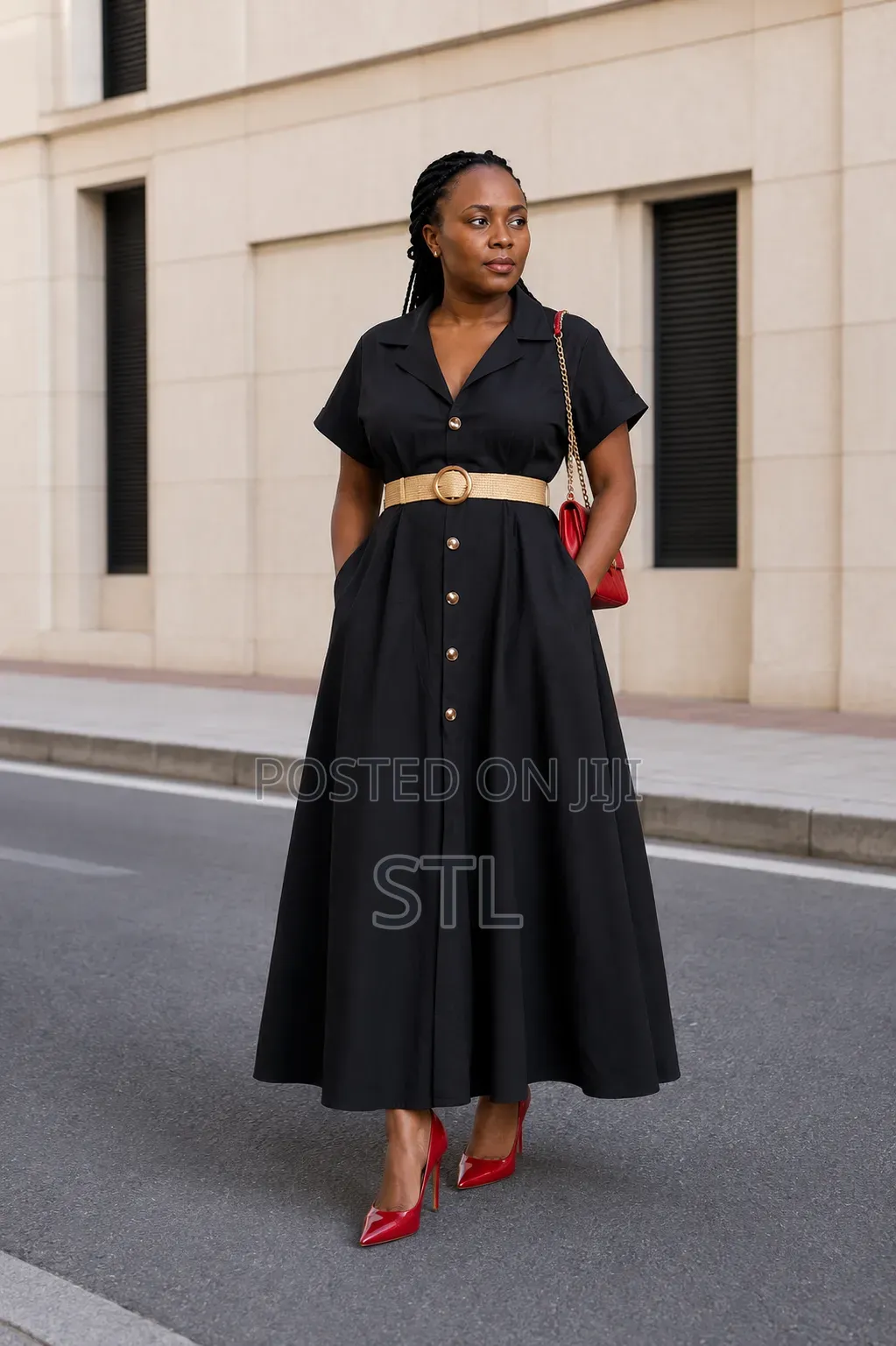 Linen Maxi Dress