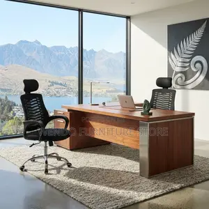 Office Chairs; Clerical Modern Black Headrest Adjustable Office Chairs