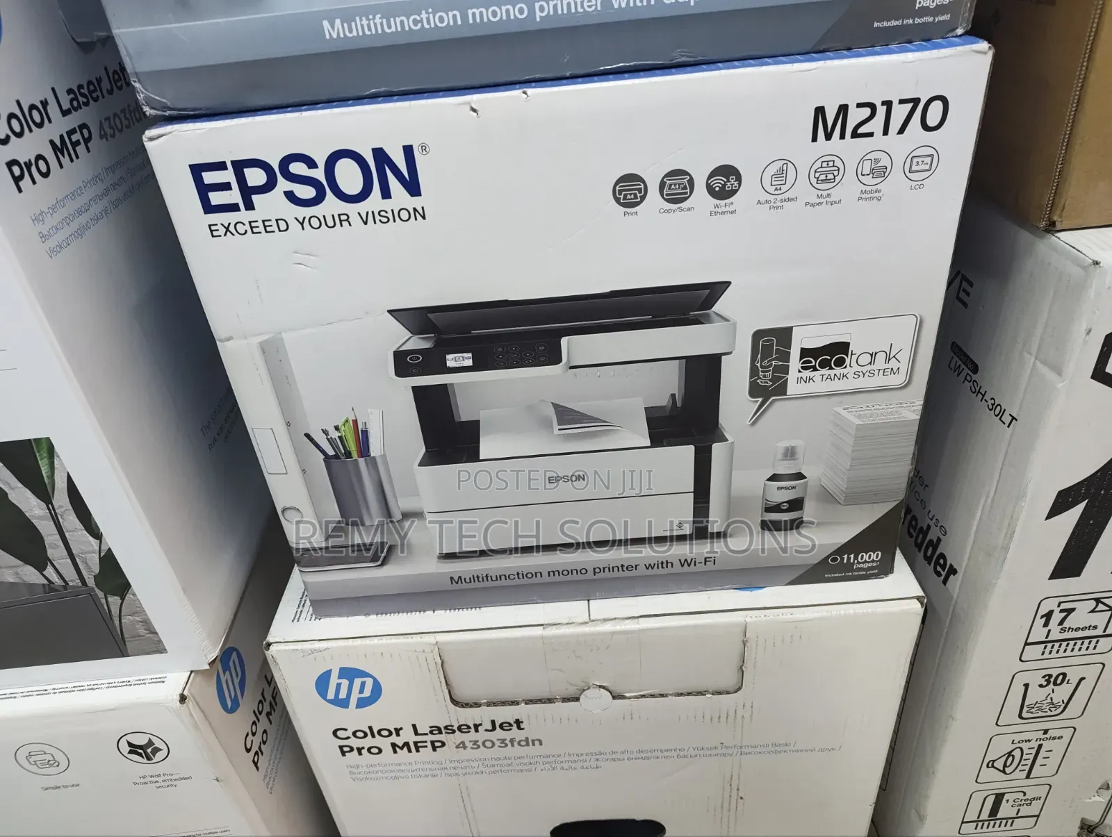 Epson EcoTank M2170 A4 Multifunction Monochrome Printer