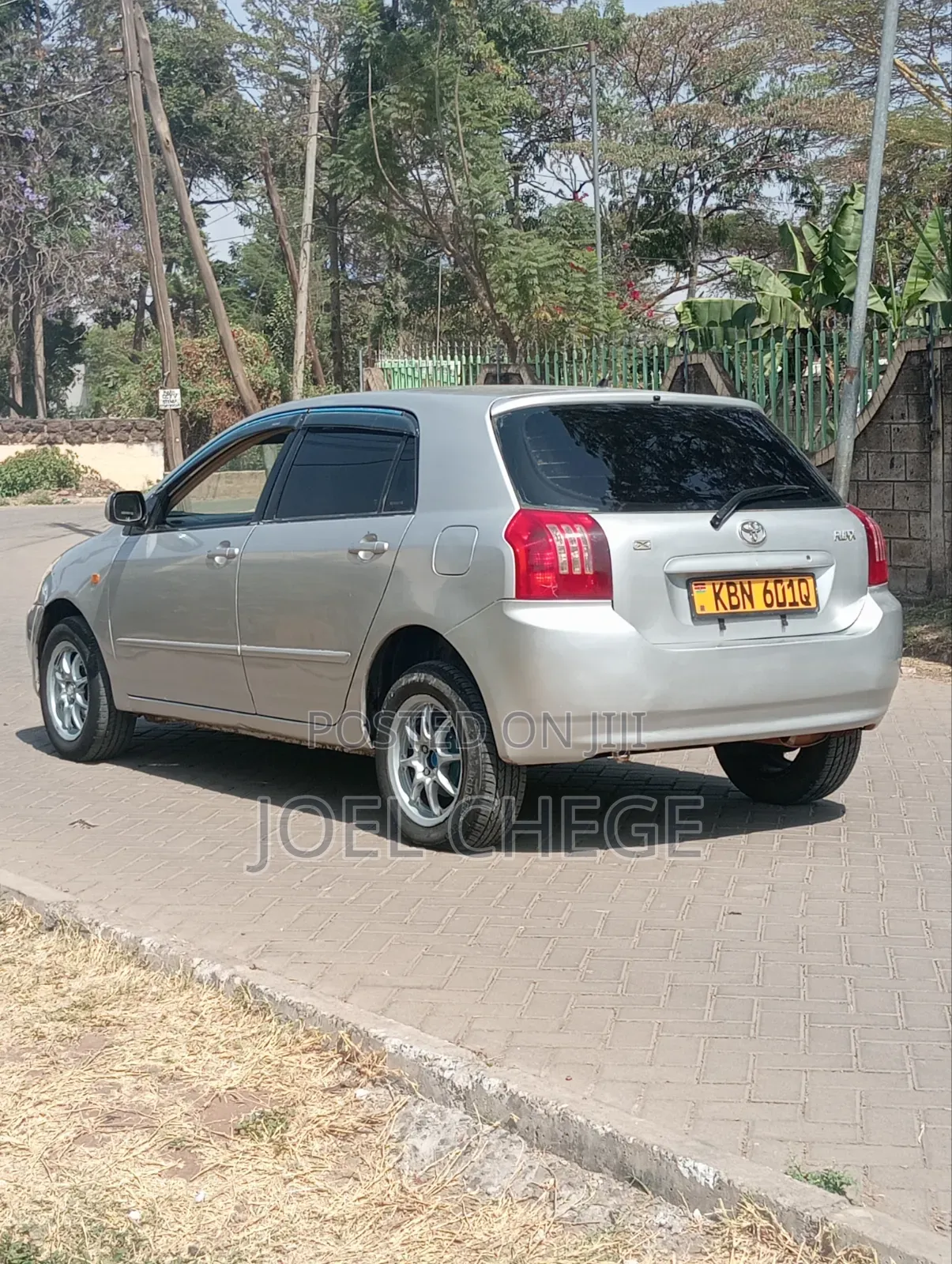 Toyota Allex 2004 Silver