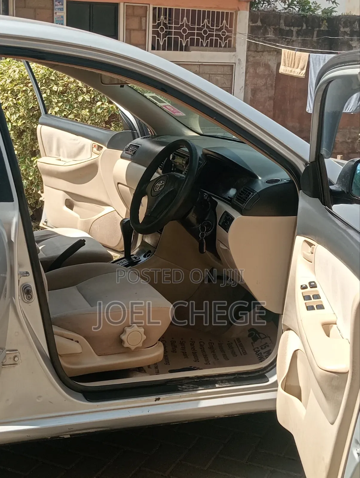 Toyota Allex 2004 Silver