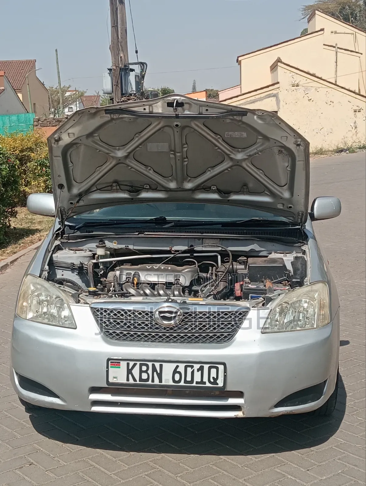Toyota Allex 2004 Silver