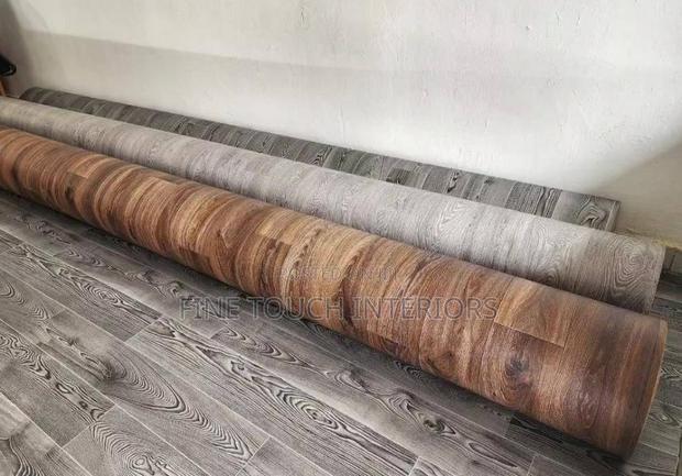 Wood-Effect Vinyl Mkeka Wa Mbao Carpets
