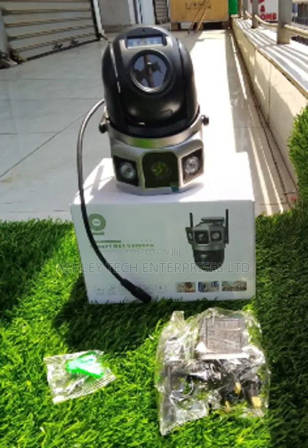 Dual Lens Pan Tilt Zoom WiFi CameraAc Powered
