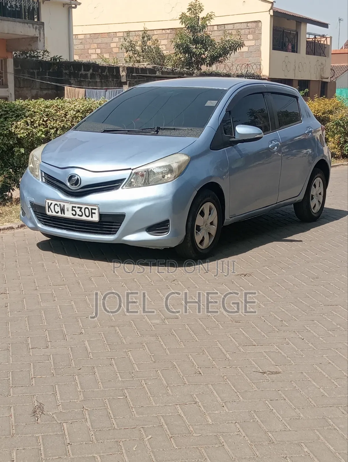Toyota Vitz 2012 Blue