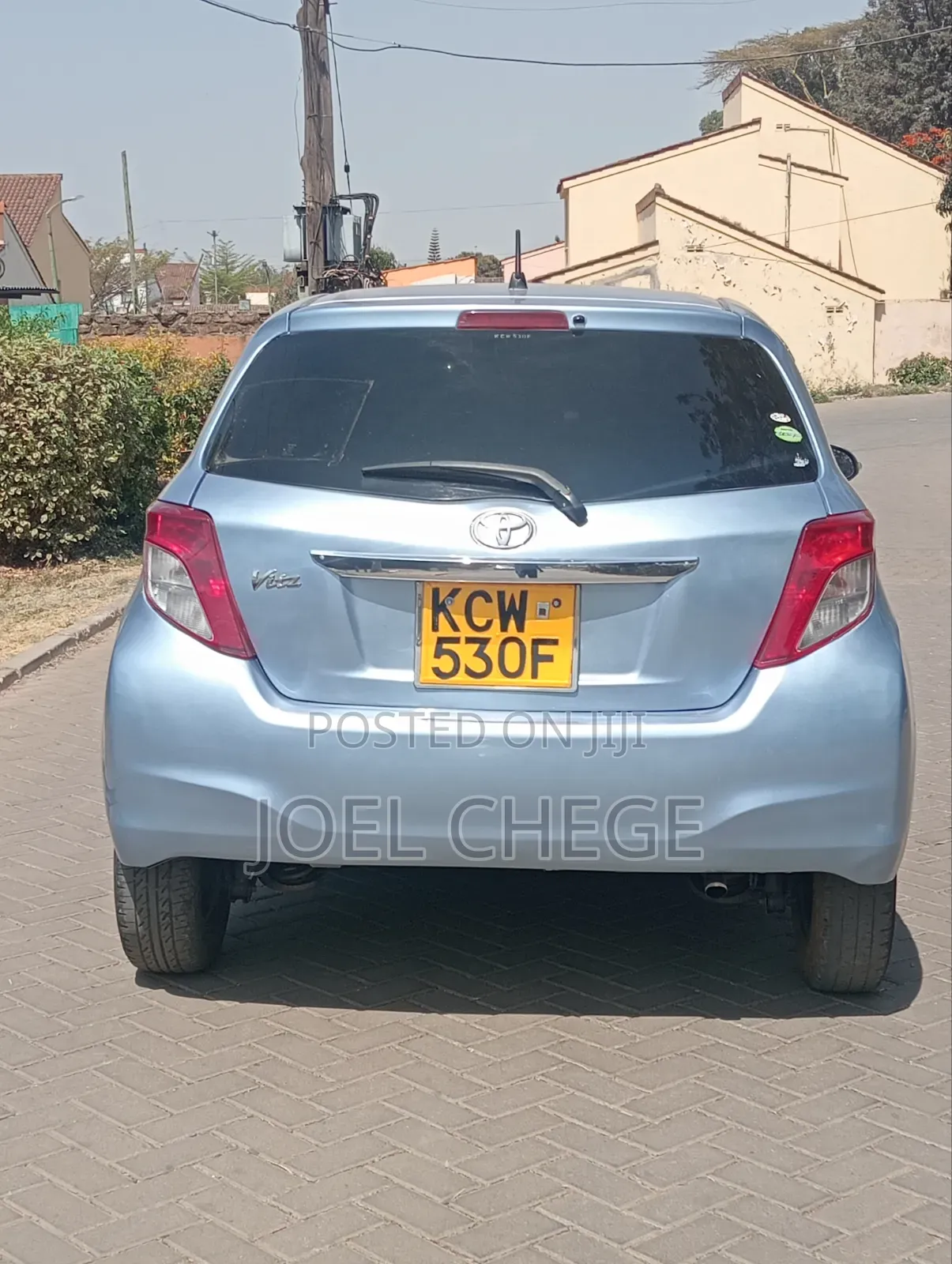 Toyota Vitz 2012 Blue