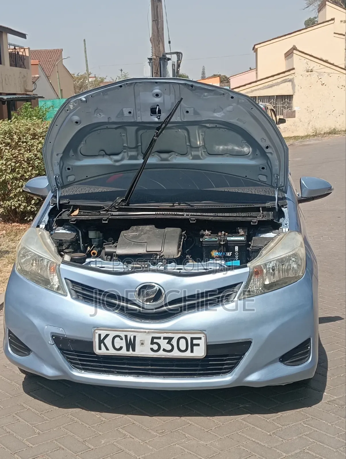 Toyota Vitz 2012 Blue