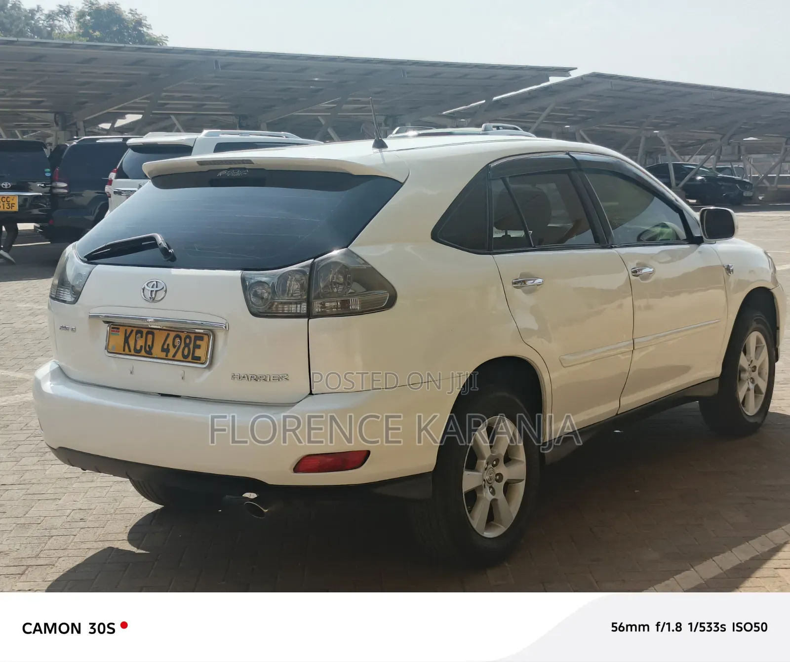 Toyota Harrier 2012 Off white