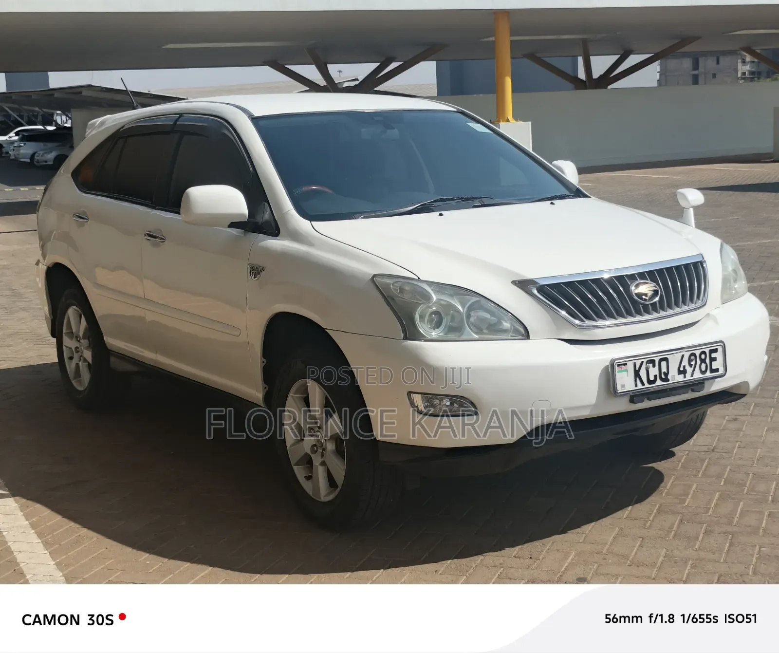 Toyota Harrier 2012 Off white